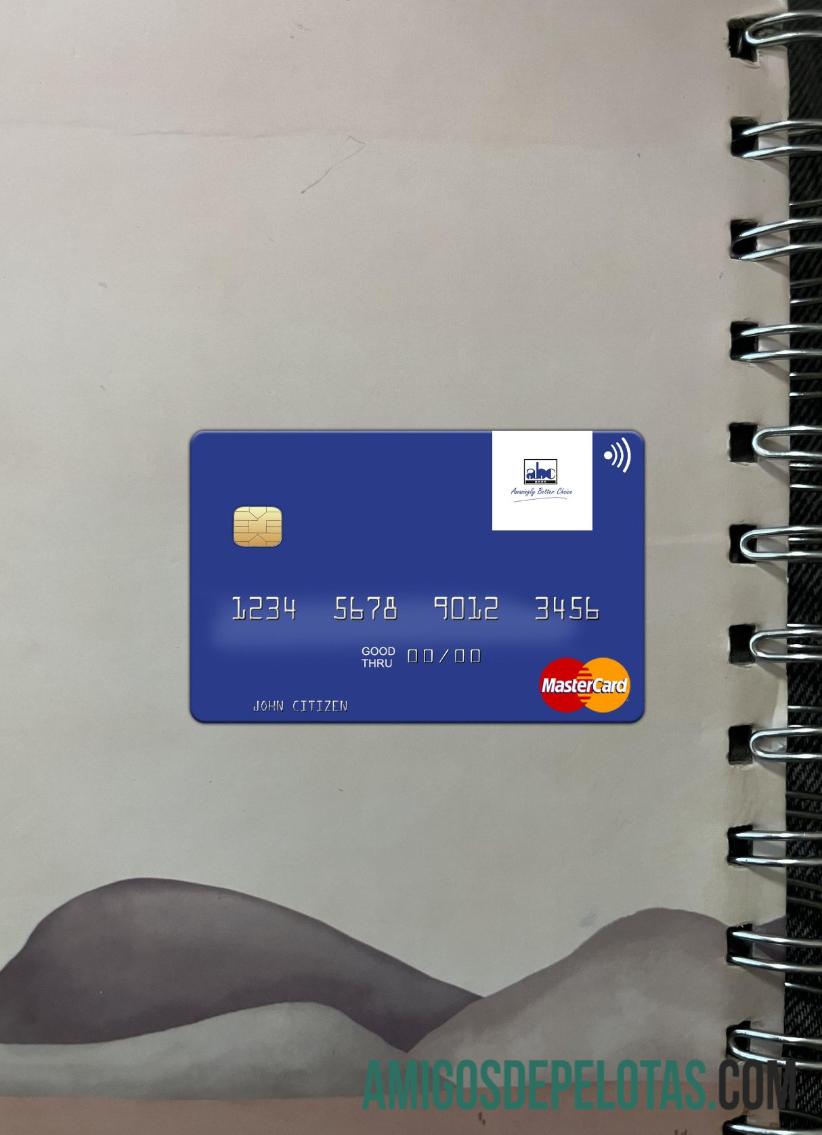 Africa Banking Corporation (ABC) Kenya Mastercard Photolook Front exemplo